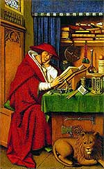 Ян ван Эйк. Святой Иероним в келье. Jan van Eyck. St Jerome in his Study