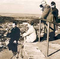 Львов, 1966 год. Слева направо: В.И. Товкун, В.С. Стешенко, А.Г. Вишневский, М.В. Курман, И.М. Прибыткова 
