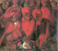 Александр Волков. Гранатовая чайхана. Alexander Volkov. The pomegranate chaikhana (1924)