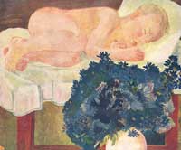 Александр Дейнека. Спящий ребенок. Alexander Deineka. Sleeping child (1932)