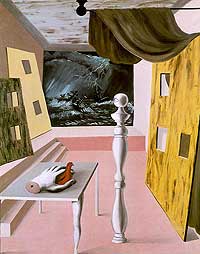 Рене Магритт. Трудный переход. Rene Magritte.  La traversee difficile (1926)