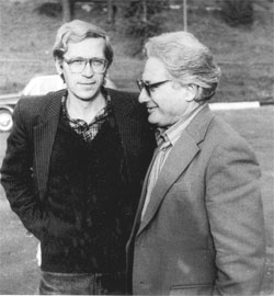 Второй советско-французский демографически семинар. Суздаль, сентябрь 1986 С Валерием Голофастом  