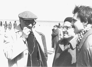 Во время конференции в Алуште (начало 1980-х). Слева - Мераб Мамардашвили