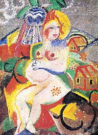 Виктор Пальмов. Беременная радость. Victor Palmov. The joy of pregnancy. (1920)