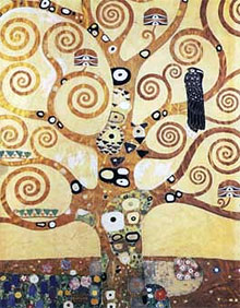 Густав Климт.  Древо жизни. Gustav Klimt. The tree of life (1909) 