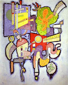 Василий Кандинский. Сложное-простое. Wassily Kandinsky. Complex-Simple. (1939).