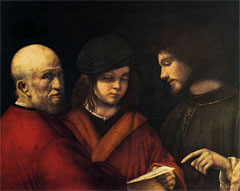Джорджоне. Три возраста жизни. Giorgione. The Three Ages of Man (1510) 
