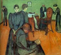 Эдвард Мунк. Комната умирающего. Edvard Munch. Death in the Sickroom, 1895