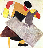 Владимир Лебедев. Резка железа. Vladimir Lebedev. Cutting Iron (1920-1921)