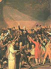 Жак Луи Давид. Клятва в зале для игры в мяч 20 июня 1789 г. Jacques-Louis David. Le serment du Jeu de Paume, le 20 juin 1789 (1791) 