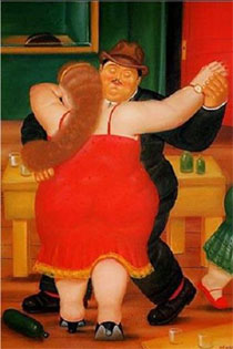 Фернандо Ботеро. Танцоры. Fernando Botero. Dancers (2000)