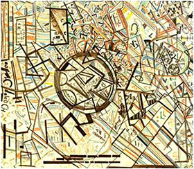����� �������. ������� ���������, Pavel Filonov. The Formula of the Universe (1920-1928).